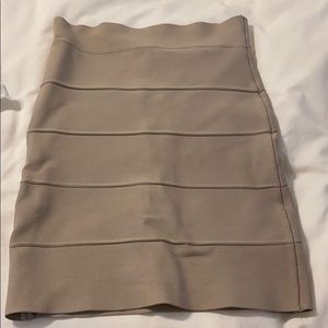 BCBG bandage mini skirt